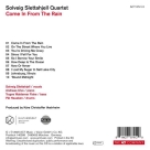 Solveig Slettahjell: Come In From The Rain - CD Foto #2