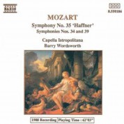 Capella Istropolitana: Mozart: Symphony 34, 35, 39 - CD