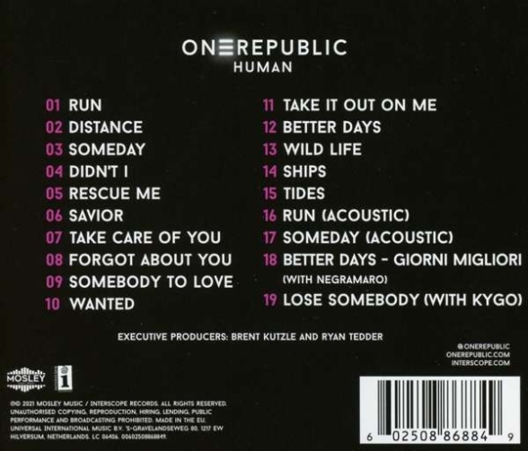 OneRepublic: Human (Deluxe Edition) - CD Foto #2