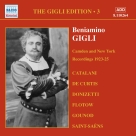 Beniamino Gigli: Gigli, Beniamino: Gigli Edition, Vol.  3: Camden and New York Recordings (1923-1925) - CD Foto #1