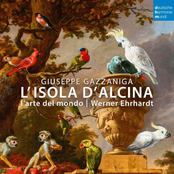 Werner Erhardt, L'Arte del mondo: Giuseppe Gazzaniga: L'Isola d'Alcina - CD Foto #1