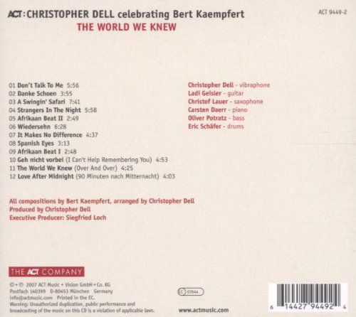 Christopher Dell: The World We Knew - CD Foto #2