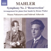 Suhrud Athavale, Maasa Nakazawa: Mahler: Symphony No.2 (arr. for piano four hands) - CD