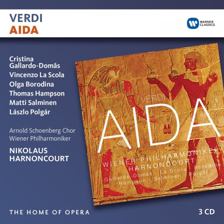 Nikolaus Harnoncourt, Wiener Philharmoniker, Arnold Schoenberg Choir, Cristina Gallardo-Domas, Vincenzo La Scola: Verdi: Aida - CD