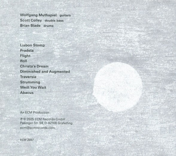 Wolfgang Muthspiel, Scott Colley, Brian Blade: Tokyo - CD Foto #2