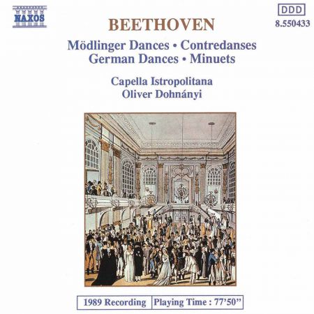 Beethoven: 11 Modlinger Dances / 12 German Dances / 12 Minuets - CD