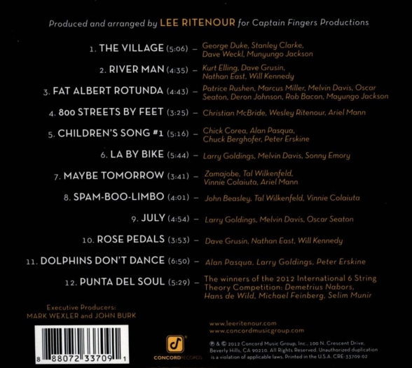 Lee Ritenour: Rhythm Sessions - CD Foto #2