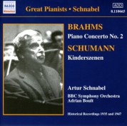 Brahms: Piano Concerto No. 2 / Schumann: Kinderszenen (Schnabel) (1935, 1947) - CD