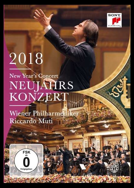 Riccardo Muti, Wiener Philharmoniker: New Year’s Concert 2018 - DVD