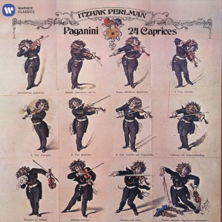 Itzhak Pearlman: Paganini: 24 Caprices - Plak