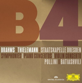 Christian Thielemann, Lisa Batiashvili, Maurizio Pollini, Staatskapelle Dresden: Brahms: 4 Symphonies - CD