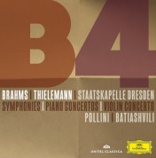 Christian Thielemann, Lisa Batiashvili, Maurizio Pollini, Staatskapelle Dresden: Brahms: 4 Symphonies - CD