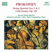 Prokofiev: String Quartets Nos. 1 and 2 / Cello Sonata - CD