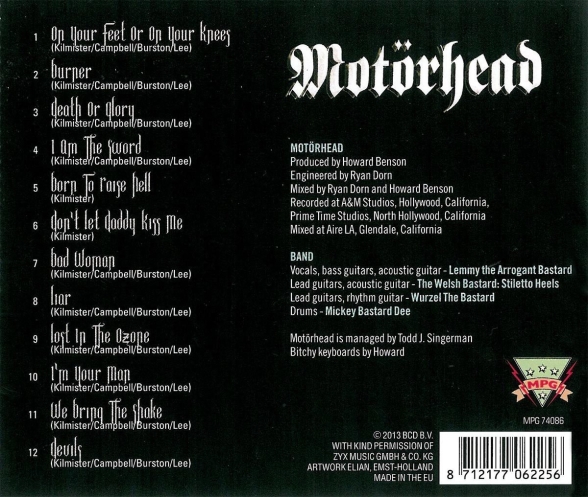Motörhead: Death of Glory - Plak Foto #2