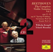 Wilhelm Kempff, Yehudi Menuhin: Beethoven: Violinsonaten I - CD