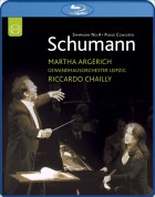 Martha Argerich, Gewandhausorchester Leipzig, Riccardo Chailly: Schumann: Piano Concerto, Symphony No.4 - BluRay