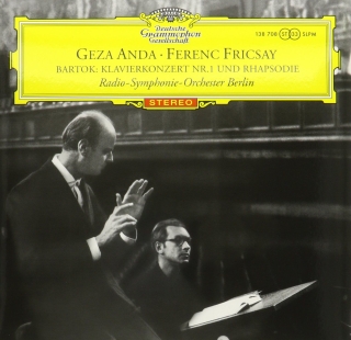 Géza Anda, Radio Symphonie Orchester Berlin, Ferenc Fricsay: Bartok: Piano Concerto No. 1 - Plak