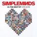 40: The Best Of Simple Minds (Limited Edition Silver Vinyl) - Plak
