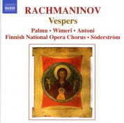 Eugen Antoni, Raisa Palmu, Erja Wimeri: Rachmaninov, S.: Vespers, Op. 37 - CD