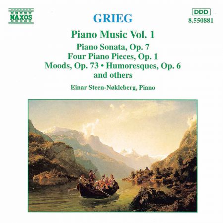 Grieg: Piano Sonata, Op. 7 / Stimmungen / 4 Piano Pieces, Op. 1 - CD