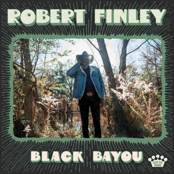 Robert Finley - Black Bayou ( - Olive Green Black Splatter )