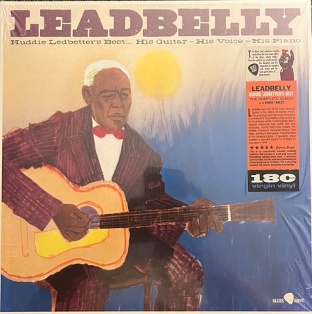 Leadbelly: Huddy Leadbetter´s Best…His Guitar, His Voice, His Piano + 4 Bonus Tracks (Limited Edition) - Plak
