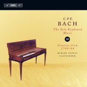 Miklós Spányi: C.P.E. Bach: Solo Keyboard Music, Vol. 20 - CD