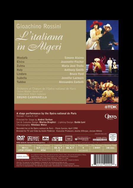 Rossini: L'italiana In Algeri - DVD Foto #2