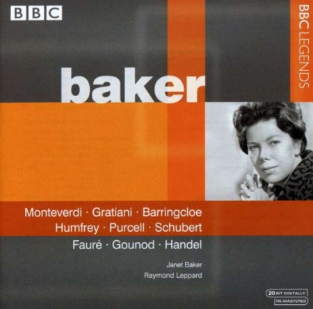 Janet Baker: Monteverdi, Gratiani, Barringcloe - CD