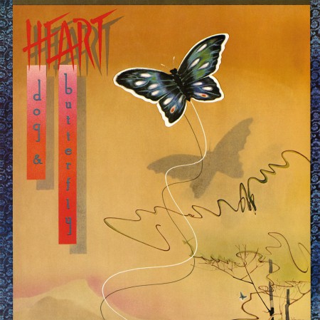 Heart: Dog & Butterfly - Plak