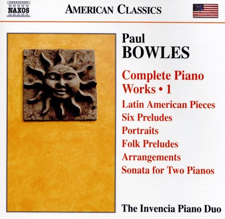 The invencia Piano Duo: Bowles: Com. Piano Works Vol.1 - CD