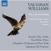 Jennifer Pike, Sina Kloke, Chamber Orchestra of New York, Salvatore Di Vittorio: Vaughan Williams: The Lark Ascending / Suite of Six Short Pieces - CD