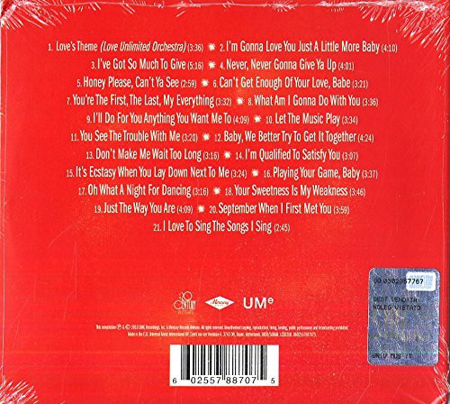 Barry White: Love's Theme: Best Of The 20th Century Singles - CD Foto #2