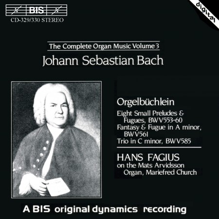 Hans Fagius: J.S. Bach: Complete Organ Music, Vol.3 - CD