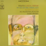 Eugene Ormandy, The Philadelphia Orchestra: Prokofiev: Symphony No. 1, Suite from "The Love For Three Oranges" - Plak