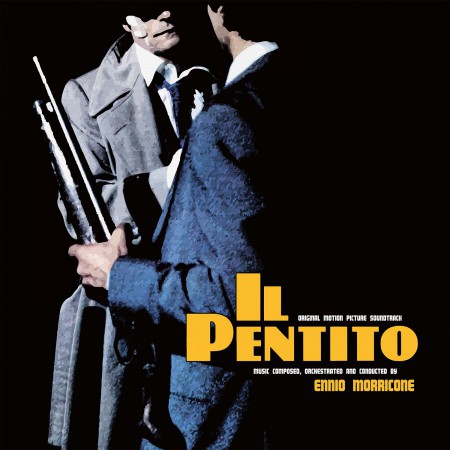 Ennio Morricone: Il Pentito (The Repenter) (Silver & Black Marbled Vinyl) - Plak