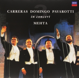 Luciano Pavarotti, Plácido Domingo, José Carreras: 3 Tenors in Concert - Plak