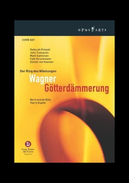 John Treleaven, Falk Struckmann, Günter von Kannen, Matti Salminen, Deborah Polaski, Symphony Orchestra of the Gran Teatre del Liceu, Bertrand de Billy: Wagner: Götterdammerung - DVD Foto #1