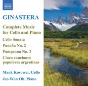 Mark Kosower: Ginastera: Cello and Piano Music (Complete) - CD