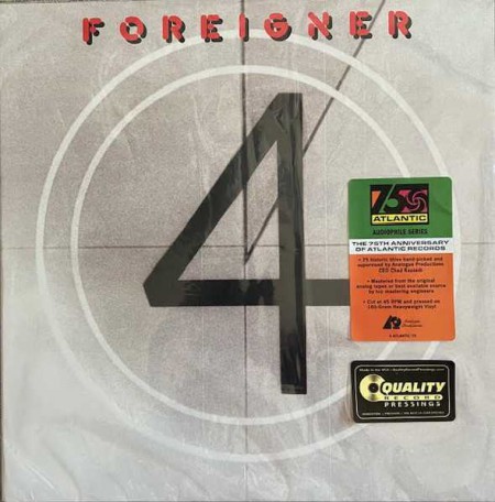 Foreigner - 4 (Atlantic 75 Series - 45 RPM) - Plak