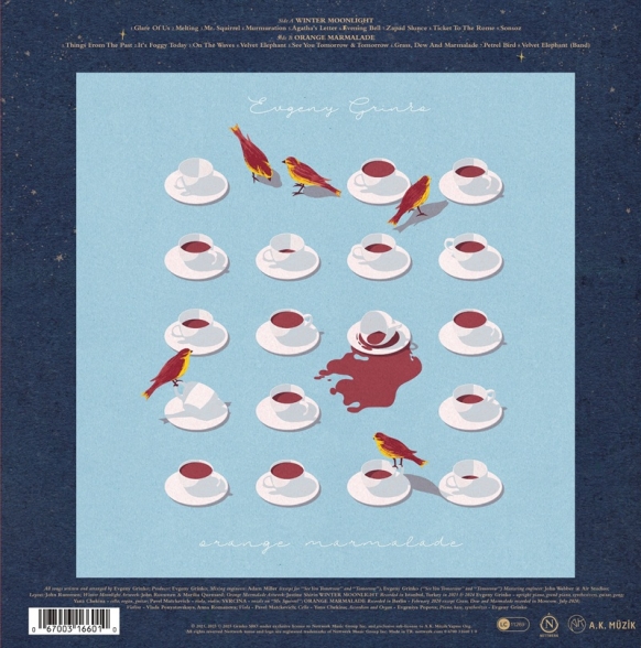 Evgeny Grinko: Winter Moonlight / Orange Marmalade (Islak İmzalı) - Plak Foto #2