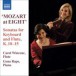 Mozart: 6 Violin Sonatas, K. 10-15 (Versions for Flute and Piano) - CD