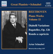 Artur Schnabel: Beethoven: Piano Works.Vol.11 - CD