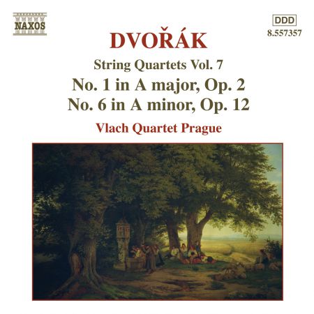 Vlach Quartet Prague: Dvorak, A.: String Quartets, Vol. 7 (Vlach Quartet) - Nos. 1, 6 - CD