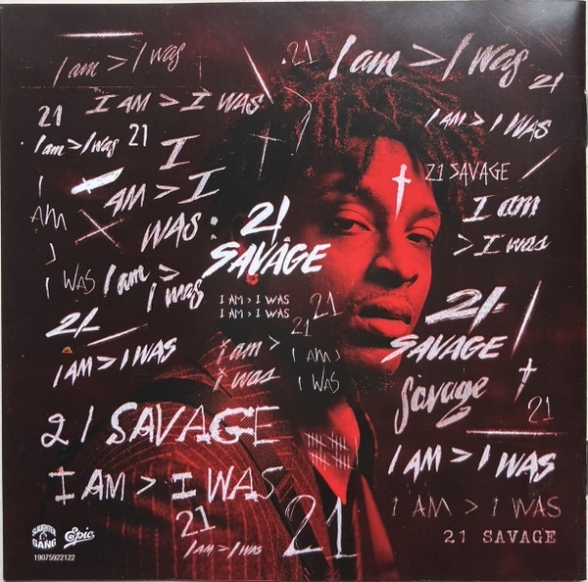 21 Savage: I Am > I Was - CD Foto #3