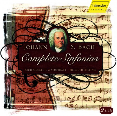 Bach-Collegium Stuttgart, Helmuth Rilling: J.S. Bach: Complete Sinfonias - CD