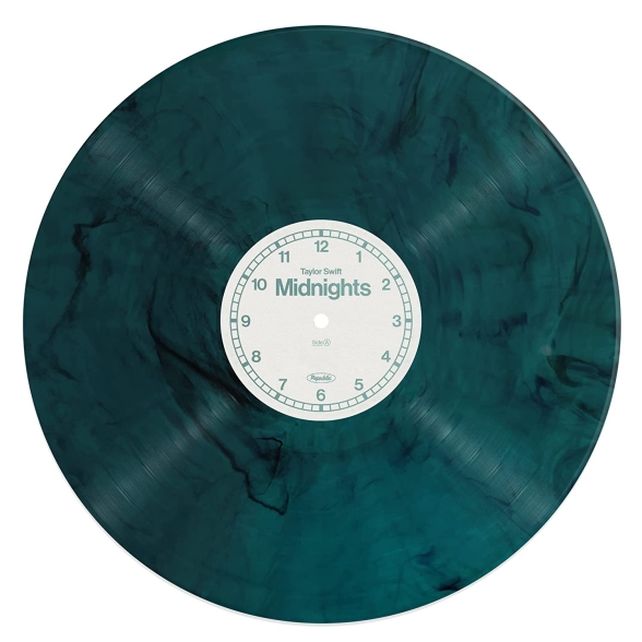 Taylor Swift: Midnights (Limited Special Edition - Jade Green Marbled Vinyl) - Plak Foto #2