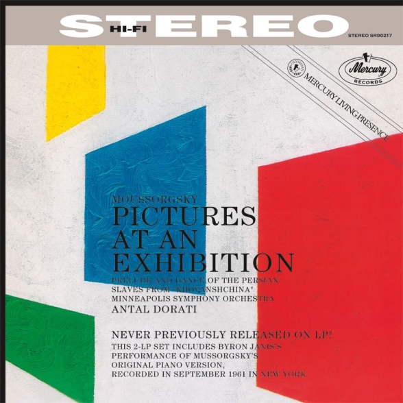 Byron Janis, Minneapolis Symphony Orchestra, Antal Doráti - Moussorgsky: Pictures At An Exhibition (orginal and orchestral version)