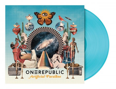 OneRepublic: Artificial Paradise (Alternate Cover  - Blue Vinyl) - Plak