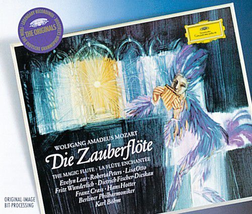 Berliner Philharmoniker, Karl Böhm, Franz Crass, Dietrich Fischer-Dieskau, Hans Hotter, Evelyn Lear, Lisa Otto, Roberta Peters, RIAS Kammerchor, Fritz Wunderlich: Mozart: Die Zauberflöte - CD Foto #1